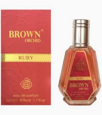 Brown Orchid Ruby EDP 50ml by Fragrance World
