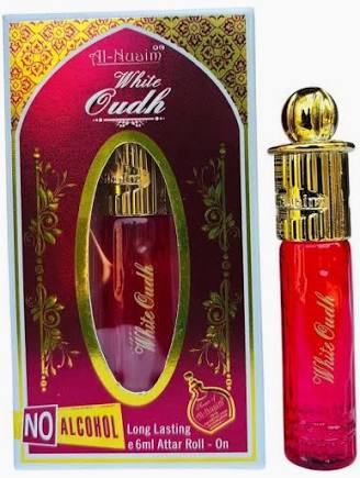 Al-Nuaim White Oudh Attar 6ml Red